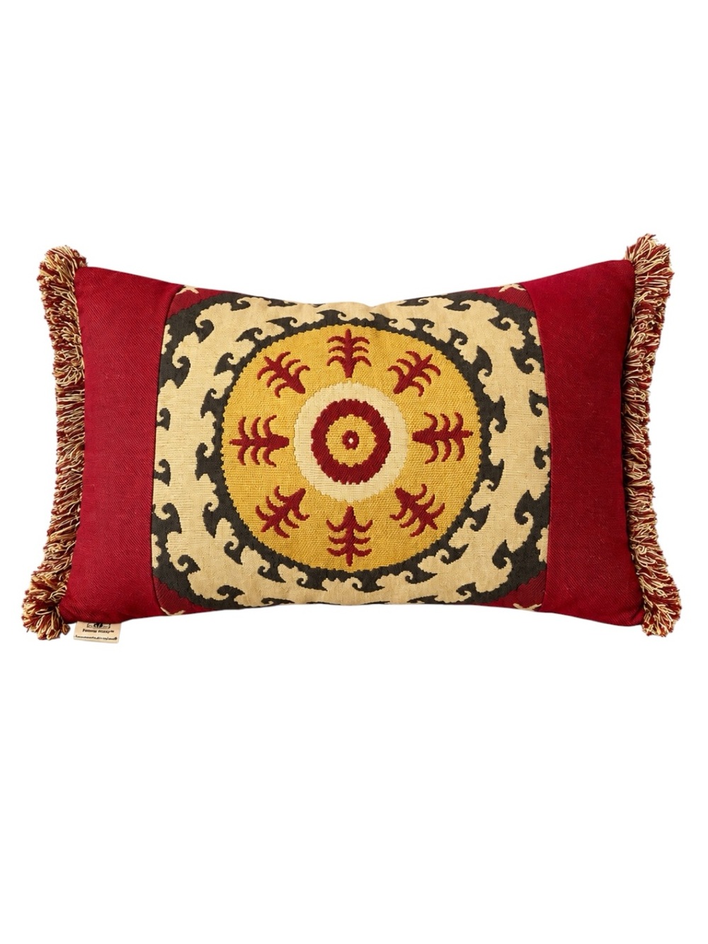 Elaine Smith Jacquard Woven Indoor/Outdoor Lumbar Pillows Set of 6